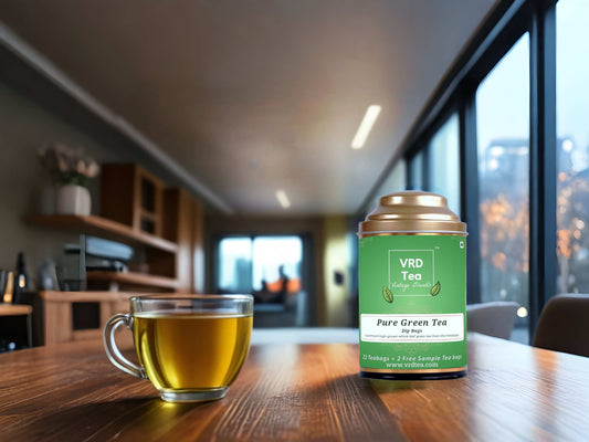 VRD Tea Vintage Blends Pure Green Tea (22+2 Dip Bags)