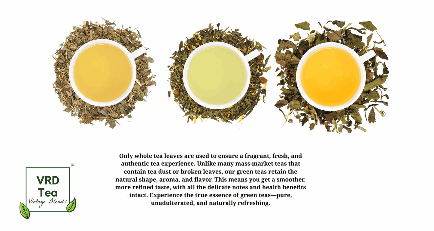 Verdant Bliss Trio- A Curated Green Tea Experience (Pack of 3)