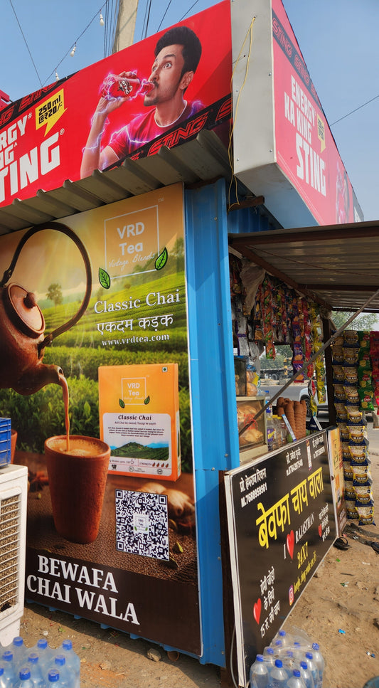 VRD Tea Now Served at Popular Tea Stalls in Gurgaon — Including Bewafa Chai Wala, Sector 83